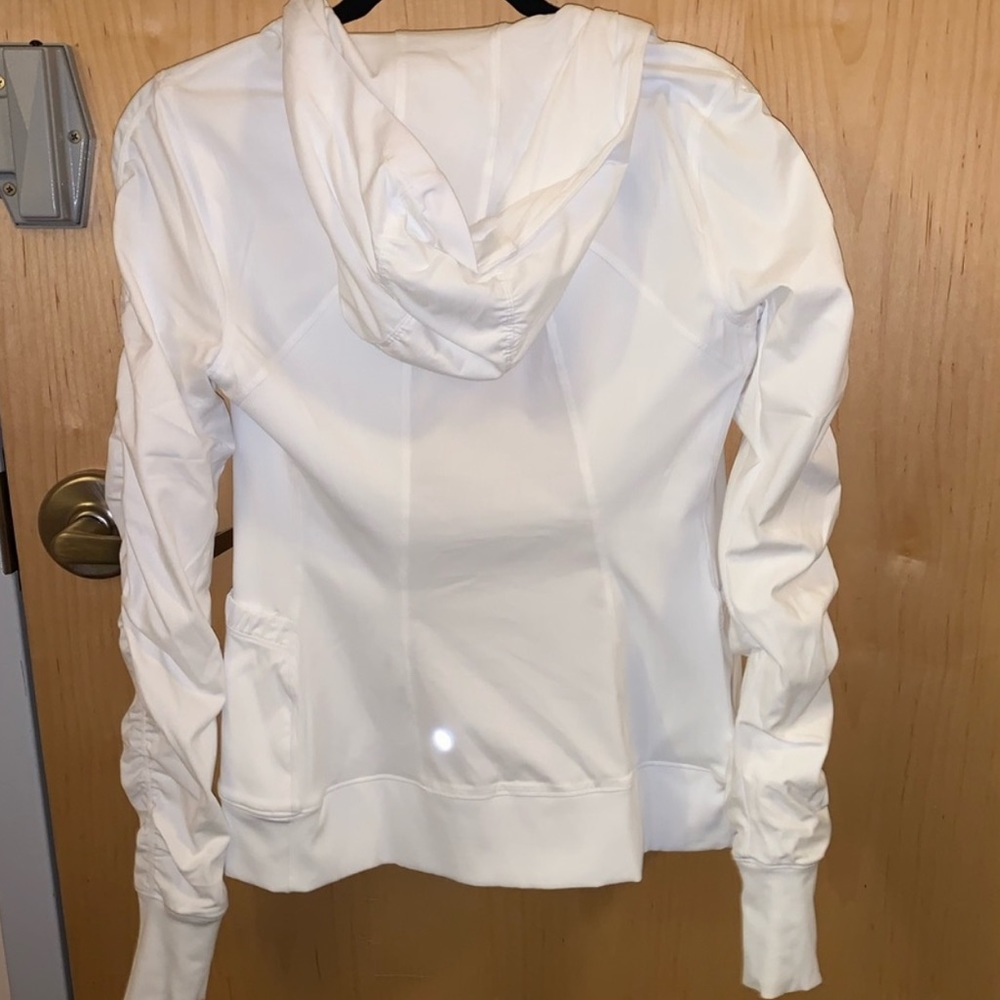 reversible white lululemon jacket